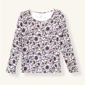 White Stag Floral Long Sleeve Tee